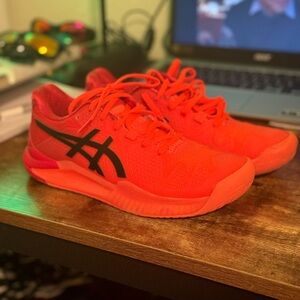 ASICS Kids' Vibrant Red Sneakers